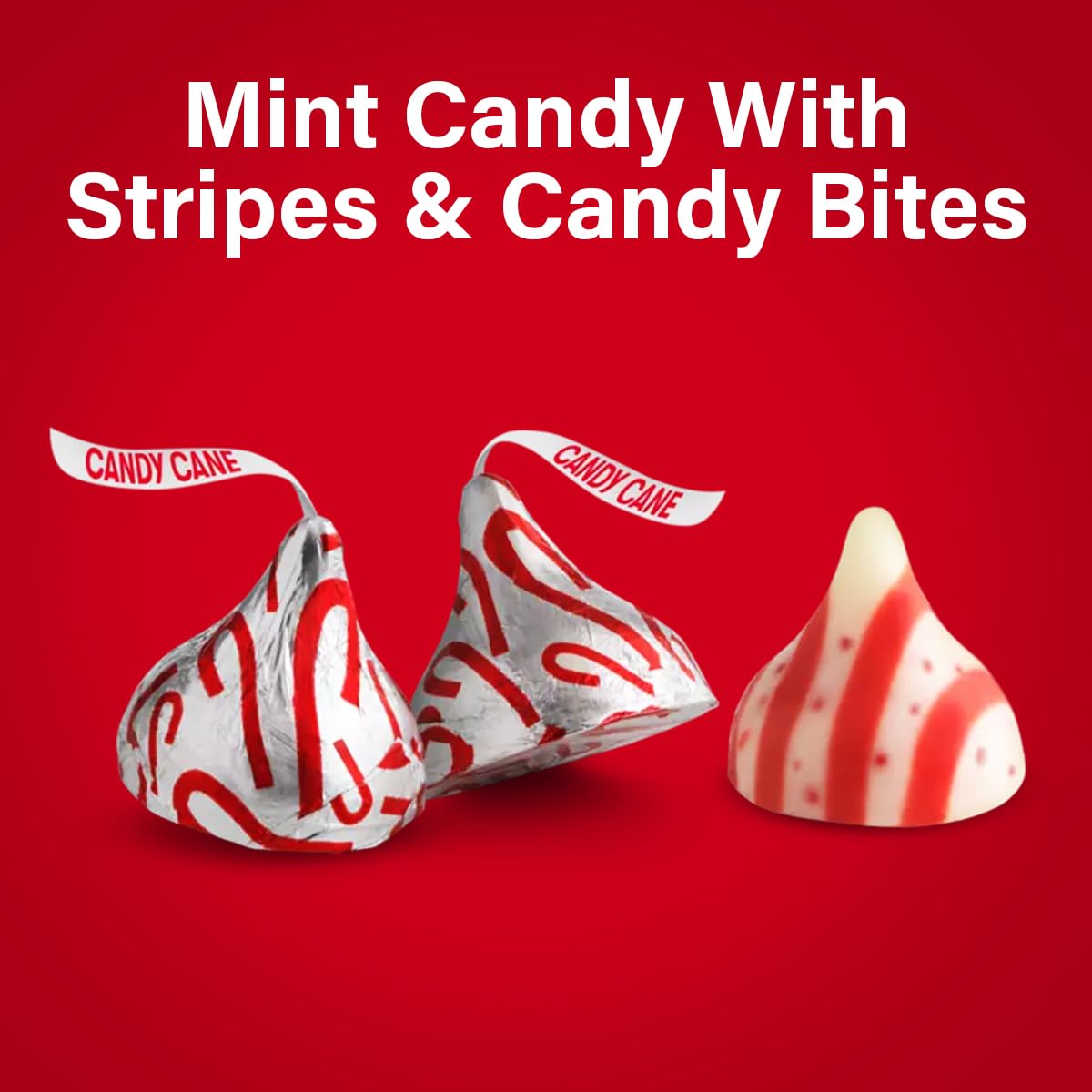 Hershey'Skisses Candy Canes Mint Confection With Stripes And Candy Bits For Winter Chrsitmas Indulgence - Delicious Peppermint C