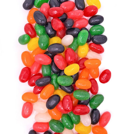 SweetGourmet Spice-Flavored Jumbo Jelly Beans, 7 Classic Flavors Candy Mix, 2 Pounds