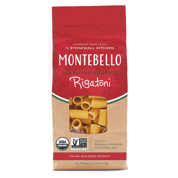 MONTEBELLO Rigatoni Pasta, 16 Ounce (Pack of 1)