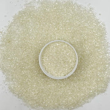 Senchanting White Sanding Sugar Sprinkles, Edible Crystal White Sanding Candy Sugar For Cake Decorating Wedding Party Baking Cup
