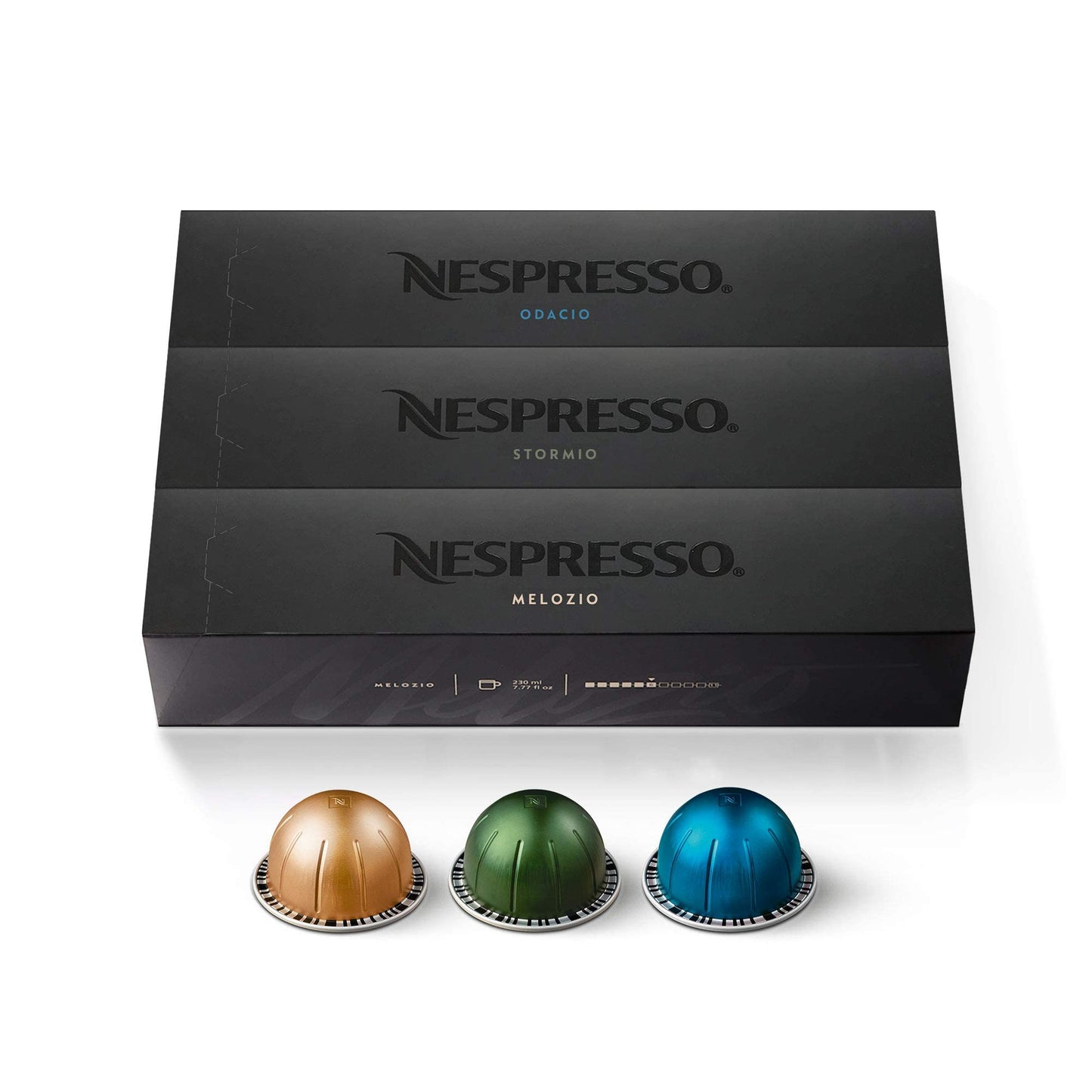 Nespresso Capsules Vertuo Variety Pack, Medium & Dark Roast Coffee Pods, 30 Count, Model COMINHKG115504