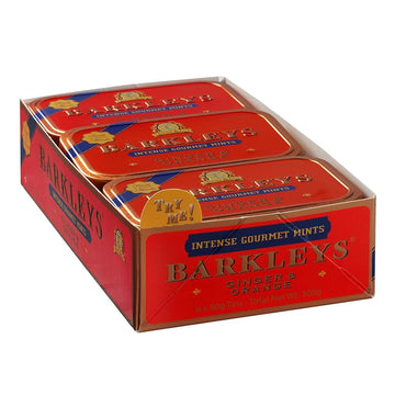 Barkleys Gourmet Ginger Mints & Orange Mints, Breath Mints - Strong Ginger & Orange Flavor For Party, After Dinner, Wedding, Veg