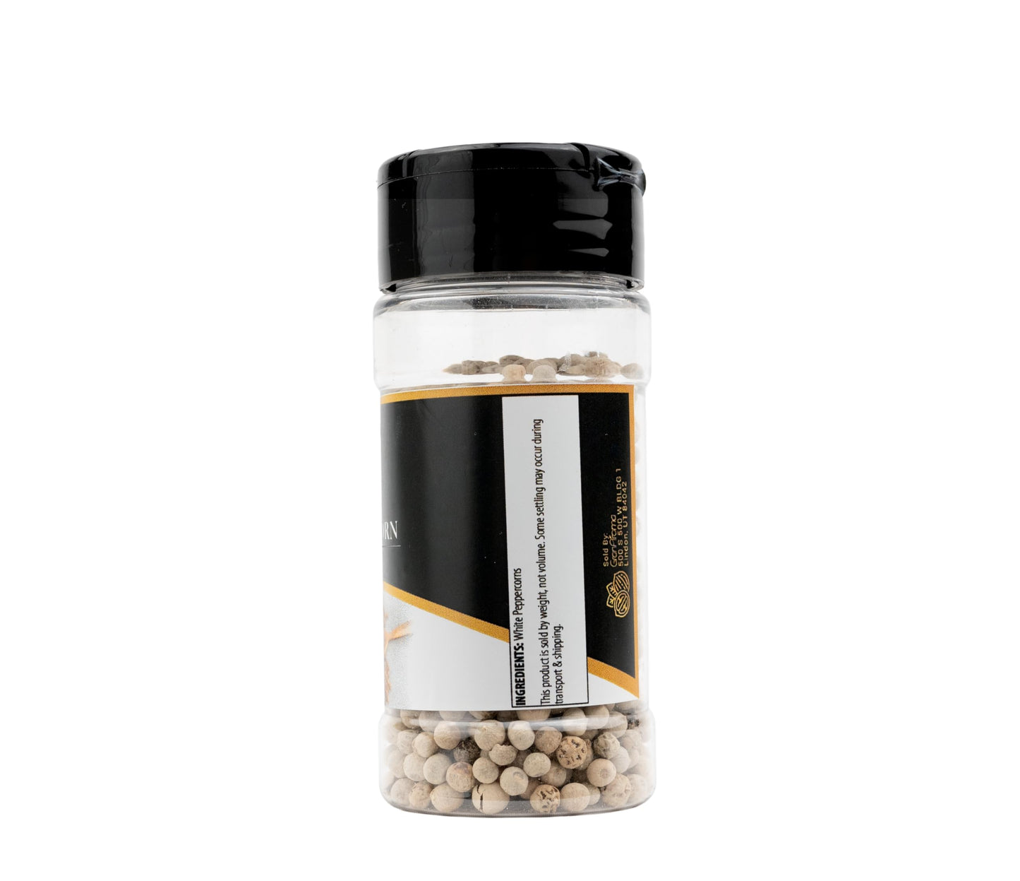 Granaroma White Peppercorns, Sauces & Soups, Bright Flavor, Versatile Spice (2 Ounce)
