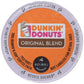 Dunkin Donuts K-Cup Pods Original Blend Coffee, 54 Count, Pack of 1