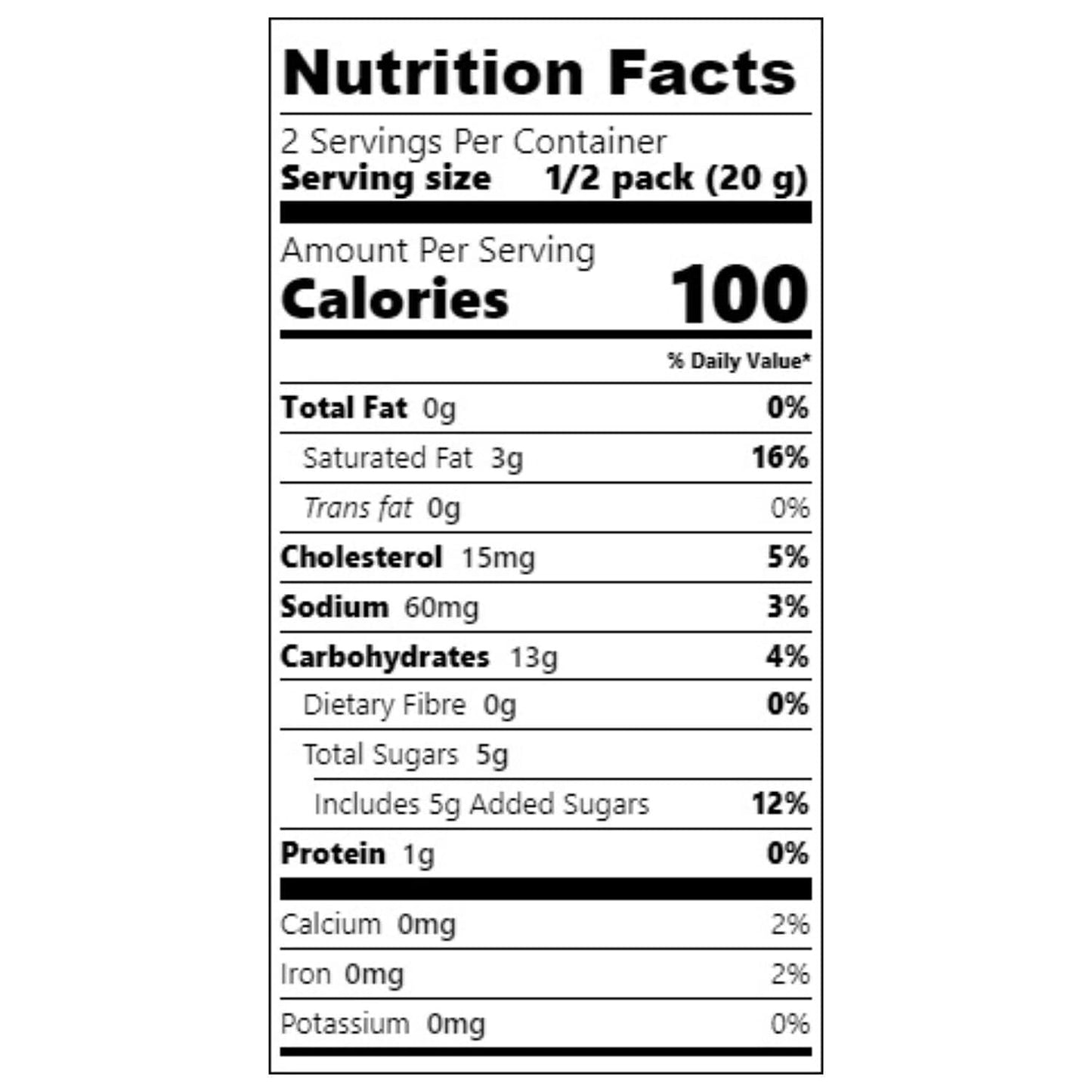 Walkers W116 Shortbread Cookies, 2/Pack, 24 Packs/Box