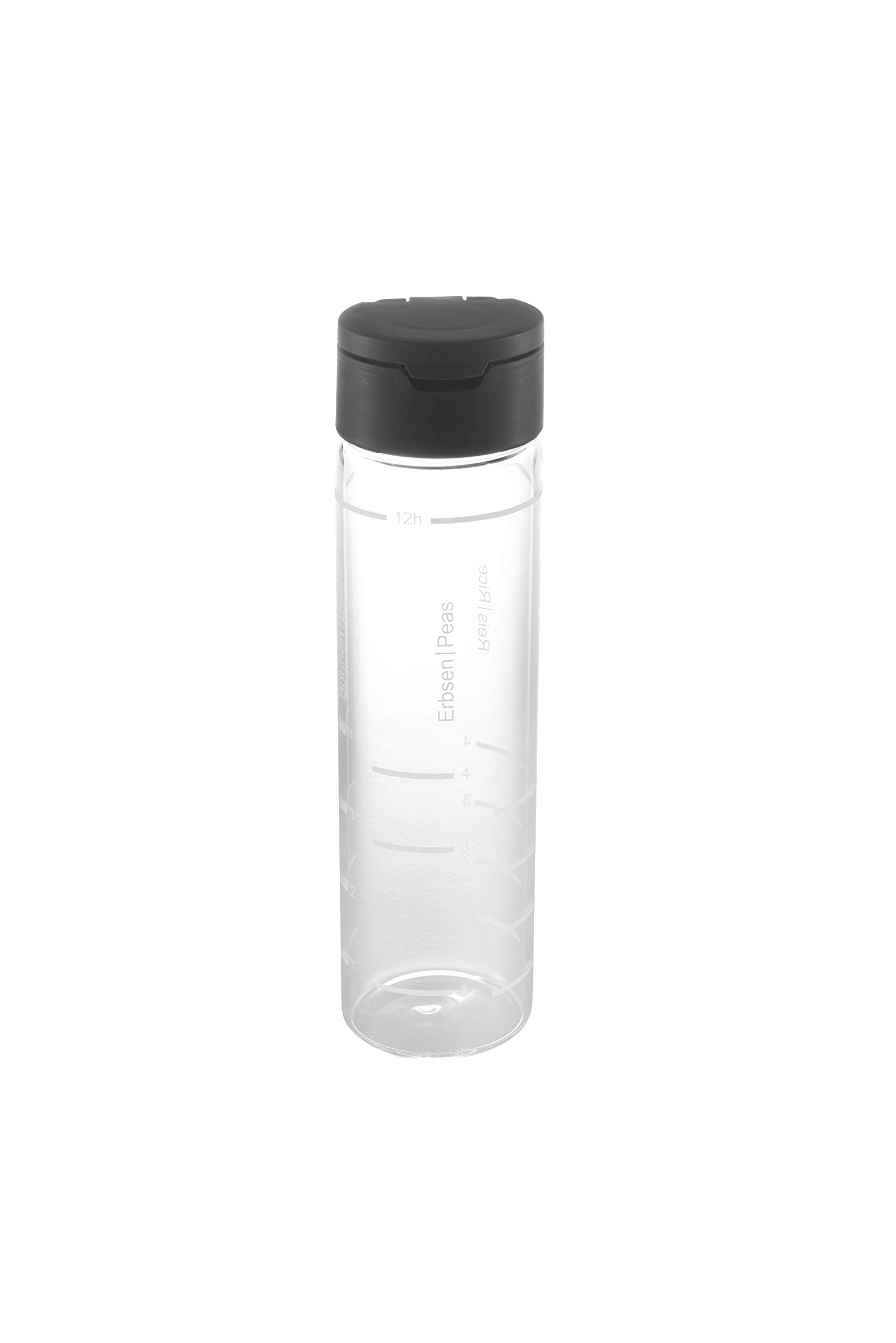 Lurch Germany Glass Rice Washer & Portioner | Washes Grains, Beans, Quinoa, Peas and Lentils - Made of Borosilicate Glass