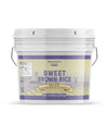 Unpretentious Sweet Brown Rice, 1 Gallon, Gluten-Free, Brown Glutinous Rice, Soft & Chewy