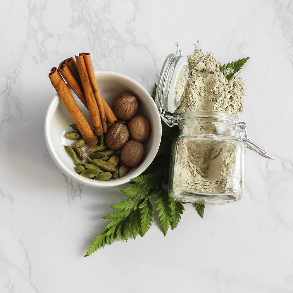The Dirt Tooth Powder - Natural Fluoride-Free Toothpaste Alternative, Vegan - Essential Oils & Bentonite Clay (Sweet Spice, 25G: