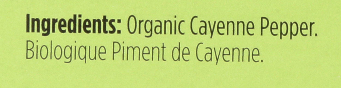 Spicely Organic Cayenne Pepper Powder (0.45 OZ ecoBox)
