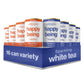 Happy Being Organic Blueberry & Peach Rose White Tea, Caffeine Free, 16 Pack