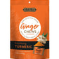 Balis Best Ginger Chews - Turmeric Flavor, Pack of 3, 100% Real Ginger, Chewy Candies, 3x 5.08oz Bags