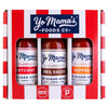 Yo Mamas Foods Low Carb Condiments Gift Set | Includes (1) Buffalo Sauce  (1) Classic Ketchup  (1) Bbq Sauce | Keto-Paleo | All-Natural | Gluten-Free And Made From Fresh Ingredients