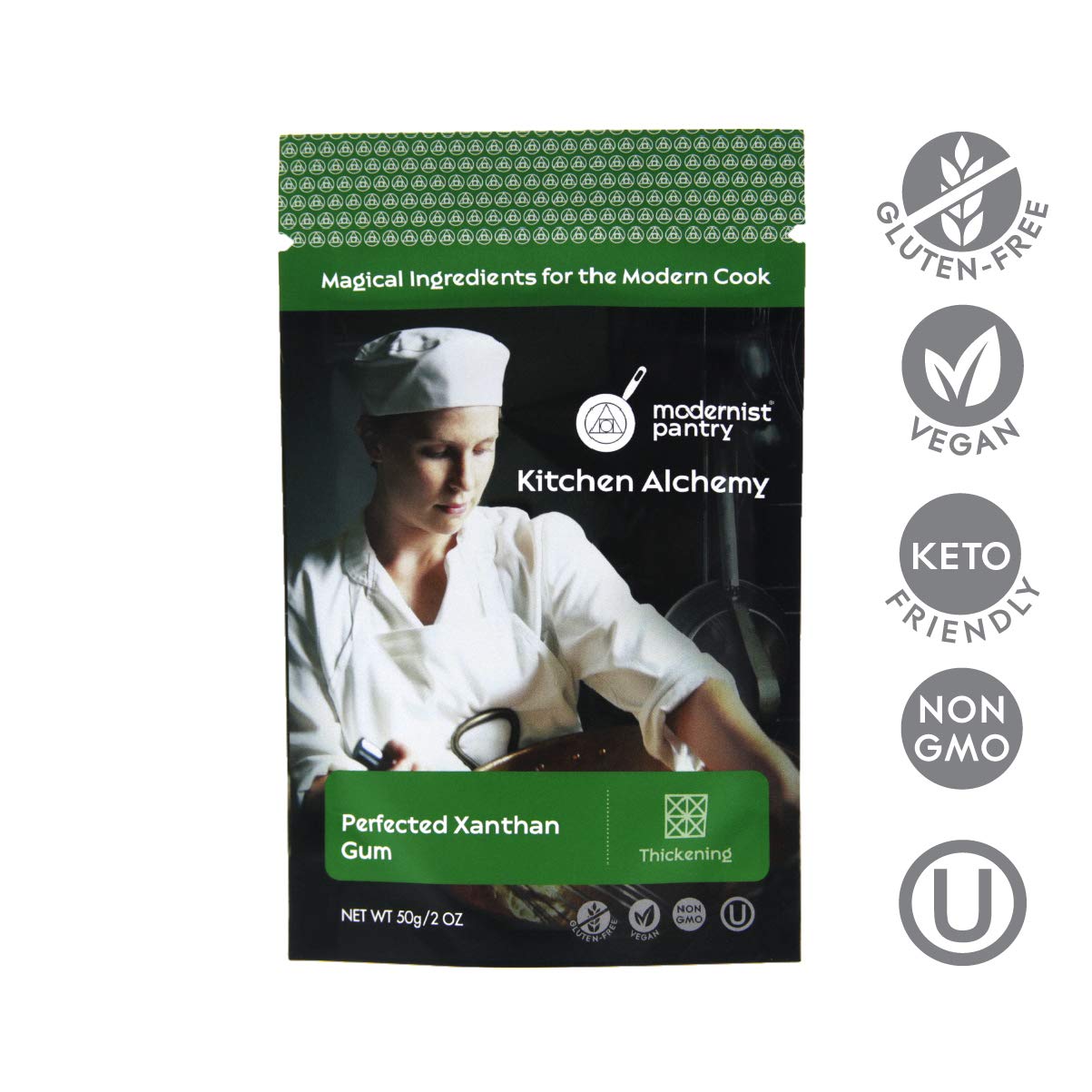 Modernist Pantry Xanthan Gum Gluten-Free Vegan 50g/2oz OU Kosher Certified