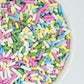 Sweets &   Boutique Pastel Sprinkles for Baking 4 Ounce Rainbow Jimmies