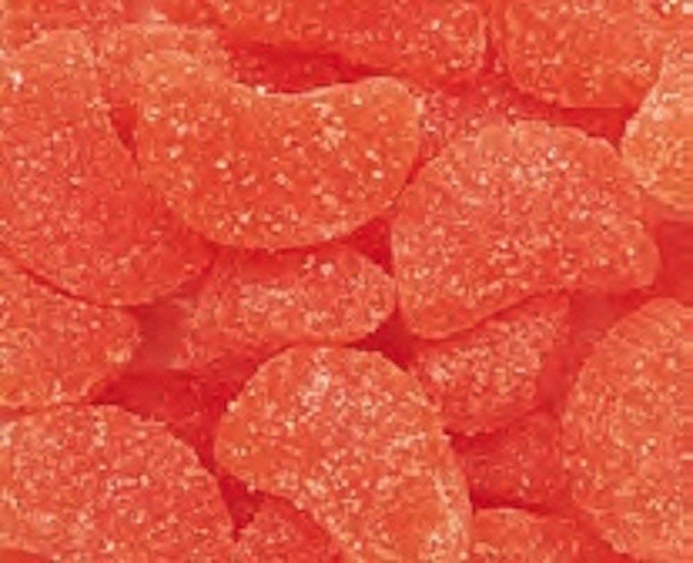 The Nutty Fruit House Fruit Slice Jelly Wedge Gummy Candies (Orange Wedge, 5 Pound (Pack Of 1))