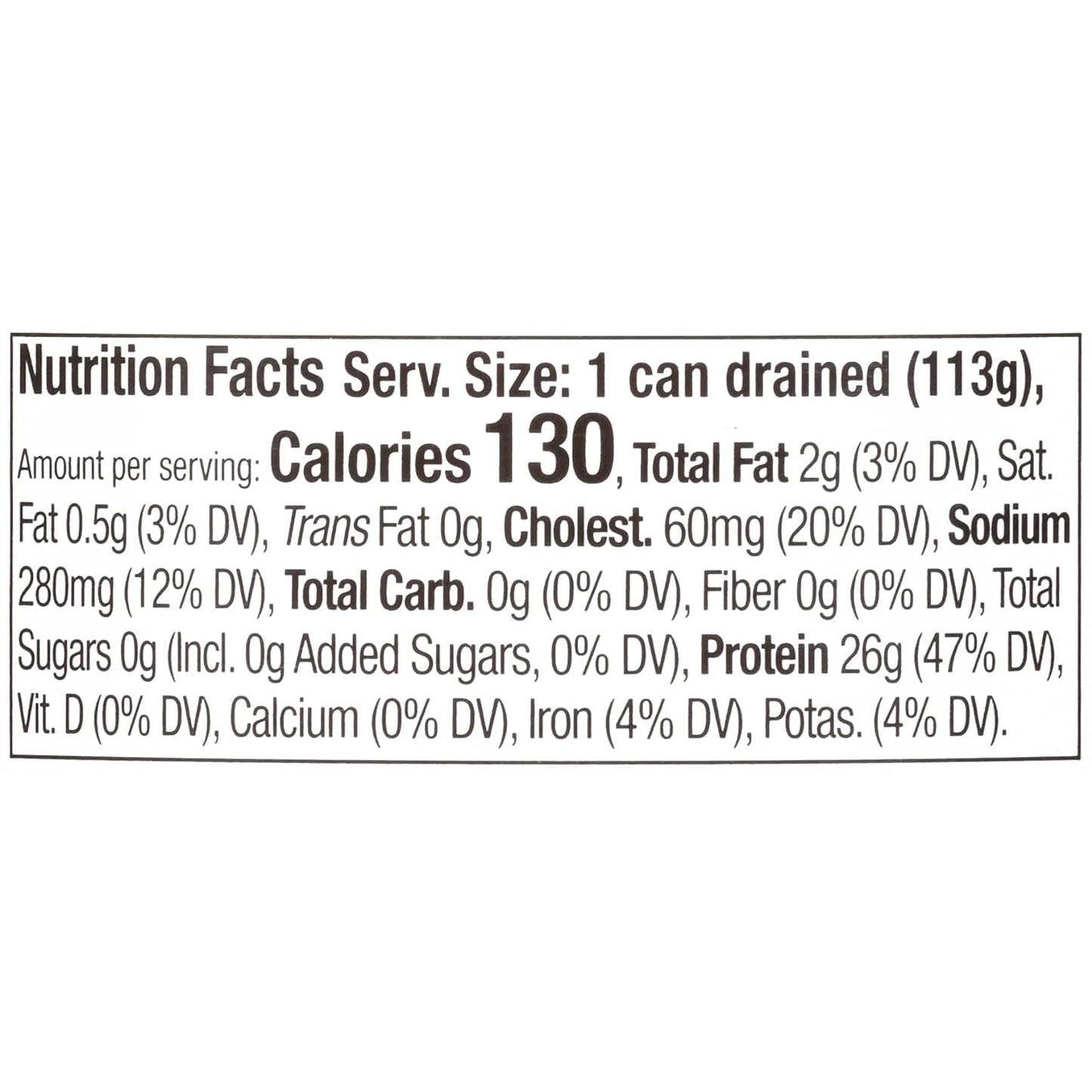 Bumble Bee Chunk White Albacore Tuna In Water, 5 Oz Can (Pack Of 4) - Wild Caught Tuna - 23G Protein Per Serving, High In Omega-3S - Non-Gmo Project Verified, Gluten Free, Kosher