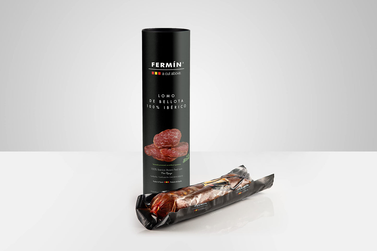Iberico 100% de Bellota Lomo, 1 lb Loin Average by Fermin