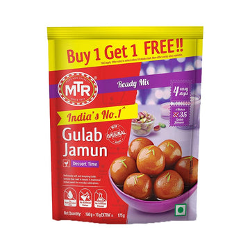 Mtr Gulab Jamun Mix, 160G / 175G (Buy 1 & Get 1 Free)