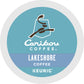 Caribou Coffee Lakeshore Blend Keurig Single-Serve K-Cup Pods, Medium Roast, 24 Count (Pack of 4)