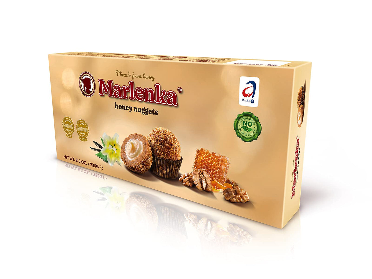 Marlenka  Classic Honey Nuggets- 10 Per Box