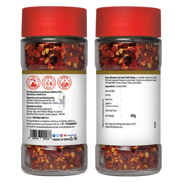 Keya Red Chilli Flakes, 40 Grams