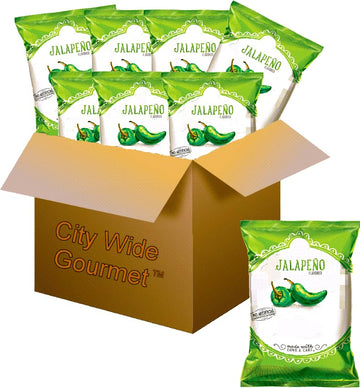Jalapeno Kettle Cooked Potato Chips, 1.375 ounce bags (Pack of 8)