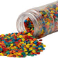 Edible Accents Bright Sequins - Confectionery Accents, Gluten Free, Egg Free, Nuts Free, Kosher, Fancy Sprinkles Medley Mix, For