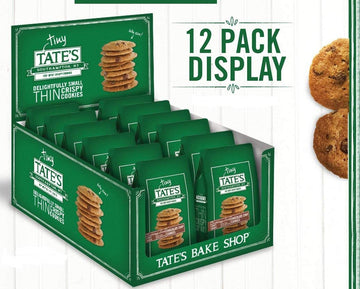 Tates Bake Shop - Tiny Tates Bite Size Chocolate Chip Cookies 1oz Bags (Each bag contains 12 bite size cookies) (Pack of 24)