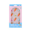Gevog Edible 12pc Rabits and Carrots Mixing Sprinkles Easter Cake Decorations and Cupcake Topper Decorations Birthday Party Supp