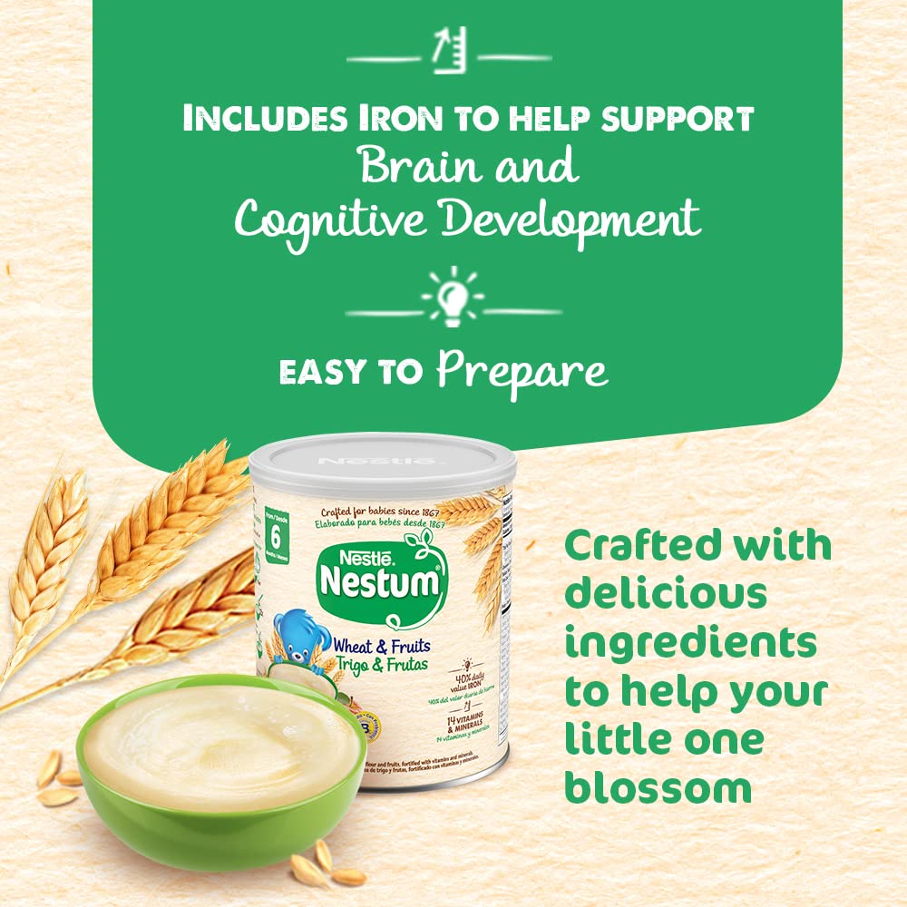 Nestle Nestum, Oat Rice & Prune, 9.5 Ounce (Pack Of 12)
