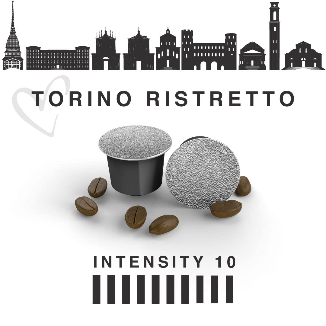 ITALIAN COFFEE FOR ESPRESSO LOVERS Aluminium compact pieces for Nespresso Machines, 100 Count, Original Line