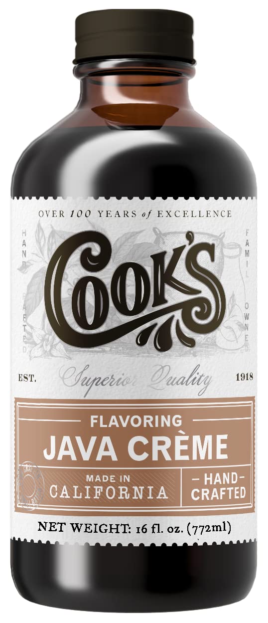 Cooks Java Creme Flavor 16 oz
