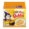 SAMYANG Quattro Cheese Pasta Buldak Chicken Flavor Ramen - A Spicy Cheesy Delight - 25.5 Oz (Bag of 5) (pack of 1)