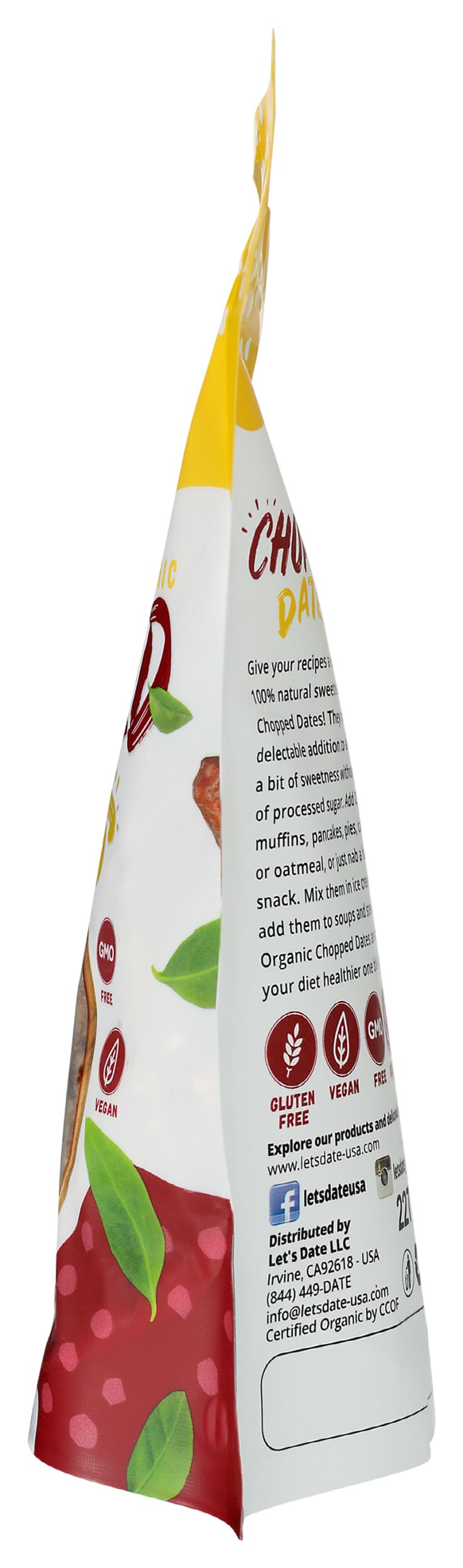 Let'S Date Organic Chopped Dates, 8 Oz