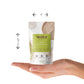 Waka Instant Green Tea Mix - 100% Tea Leaves, Unsweetened, 0.45 Ounce, Sample/Travel Size, Easy Hot and Iced Tea
