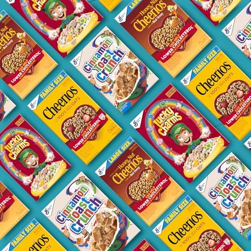 Honey Cheerios Single Serve Bowl  Gluten Free with Whole Grains  1 Oz Single Serve Bowls  96 Pack