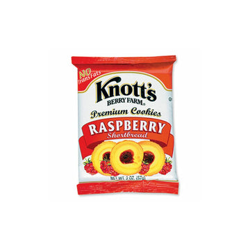 Knotts Berry Farm 59636 enhanced Berry Jam Shortbread Cookies, 2 oz Pack, 36/Carton
