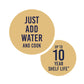 Augason Farms Creamy Wheat Cereal Can, Emergency Food Supply, Everyday Meals, 55 Servings