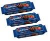 Tondi Variety Pack European Biscuits, Jaffa Cakes Strawberry Filling Pack of 3 137g/each