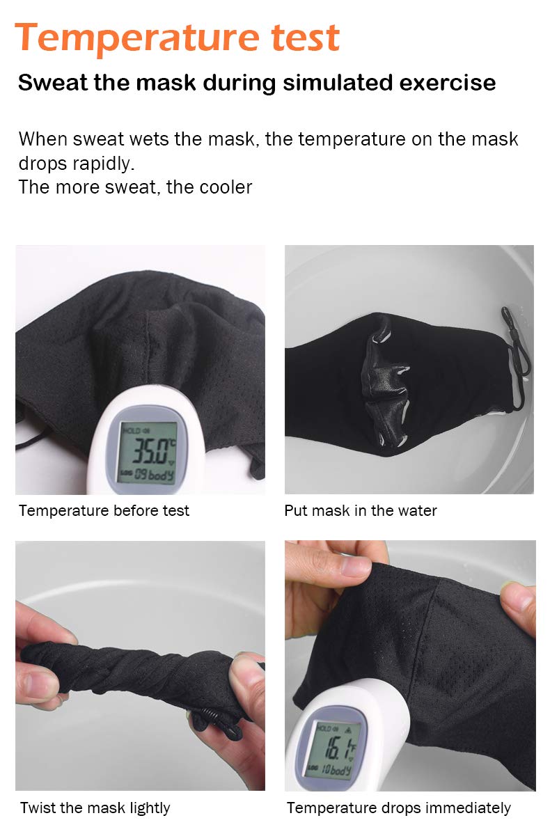 Borgasets Face Mask Reusable For Women Youth Adjustable Breathable Comfort Sport Mask Full Washable Safety Exercise Face Masks F