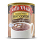 Caffe DVita Sugar Free Hot Cocoa Mix - Gluten Free, Low Fat, 10 Oz Can, Chocolate Flavor