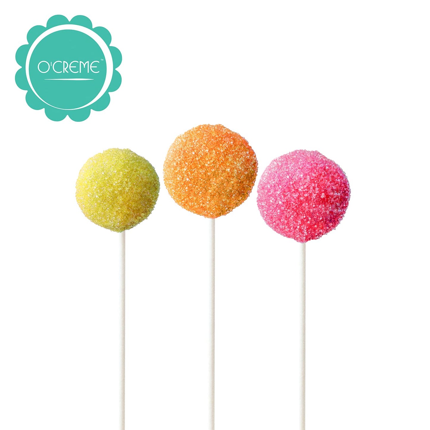 Ocreme Sanding Sugar For Cookie Decorating - Eye-Catching Pink Sugar Crystals For Unique Cake Toppings - Extra Sugar For Cake To