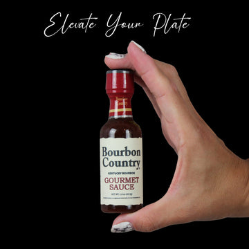 spirit-inspired flavor Country Gourmet Sauce | Marinade & Cooking Sauce | Nappe Consistency | 2 Oz.