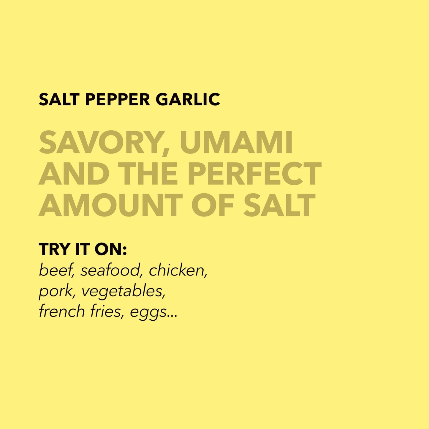 Spiceology Salt Pepper Garlic Seasoning - All-Purpose Meat Rub, 18 oz