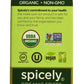 Spicely Organic Peppercorn Green Whole 0.20 Ounce Ecobox Certified Gluten Free