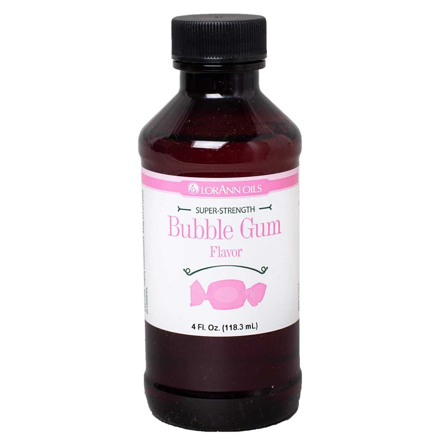 Lorann Bubble Gum Ss Flavor, 4 Ounce Bottle