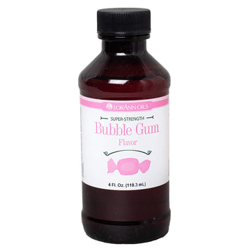 Lorann Bubble Gum Ss Flavor, 4 Ounce Bottle