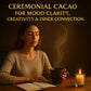 Maia Ceremonial Cacao, with Flavanol, Theobromine, Magnesium and Natural Flavonoids Blend, Improves Mental Clarity and Focus, 10