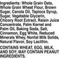 Nature Valley Soft-Baked Oatmeal Squares, Cinnamon Brown Sugar, 6 ct, 7.44 OZ (Pack of 4)