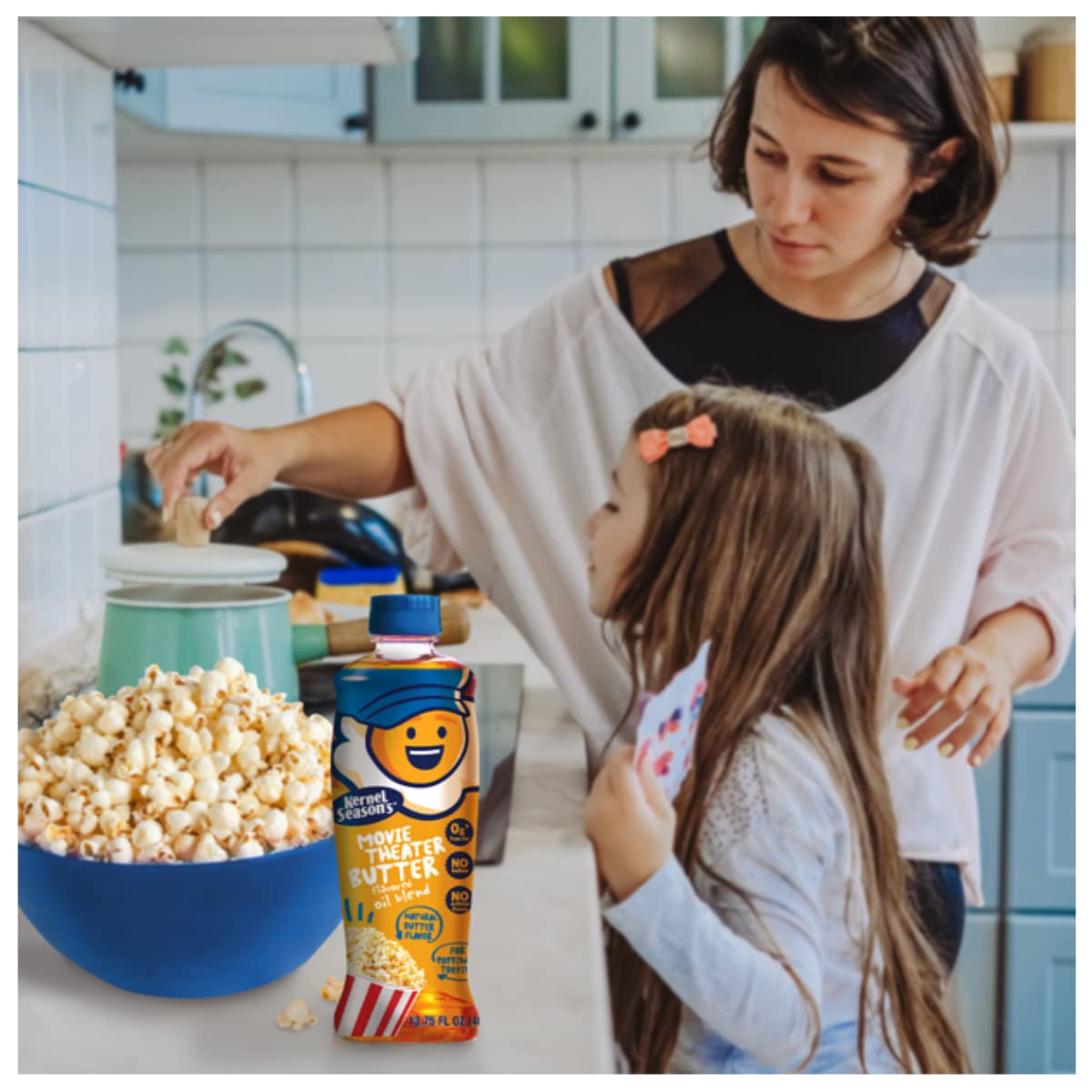 Kernel Season s Movie Theater Popcorn Oil, Butter, 13.75 Ounce, 2 Count